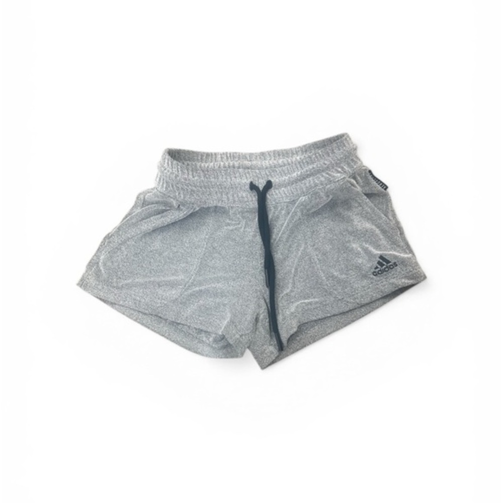 Addidas Gray  Elastic-Waist Shorts